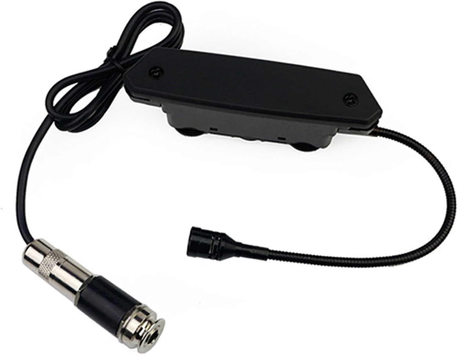 Professional Acoustic Guitar Pickup Preamp System Pickup Amplifier Speaker with Piezo Avoid Opening for 39-42 Inch Acoustic Bass Guitar Parts