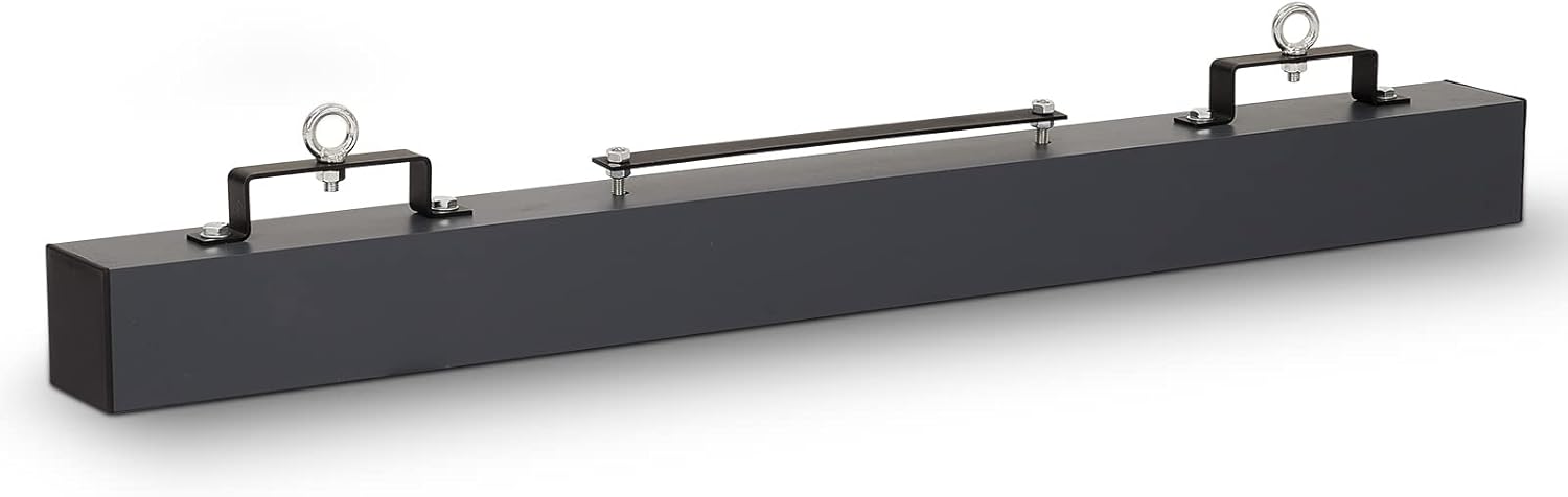 Garvee Magnetic Sweeper 48'' Hanging Magnet Sweeper 120 LBS Magnetic Forklift Sweeper Industrial Magnets for Picking Up Nails, Bolts, Iron Chips Steel Material Magnet Accessories (48 Inch)