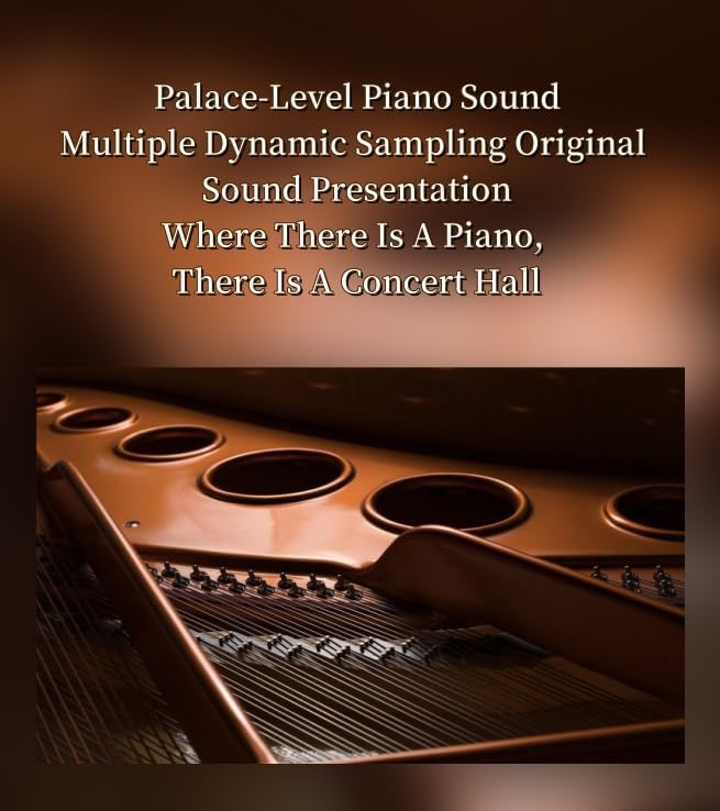 LANDTOM Upright 88-Key Hammer MIDI Home Electric Piano Grand Piano Sound Quality for Professional Performance Examination Without Bench (White)