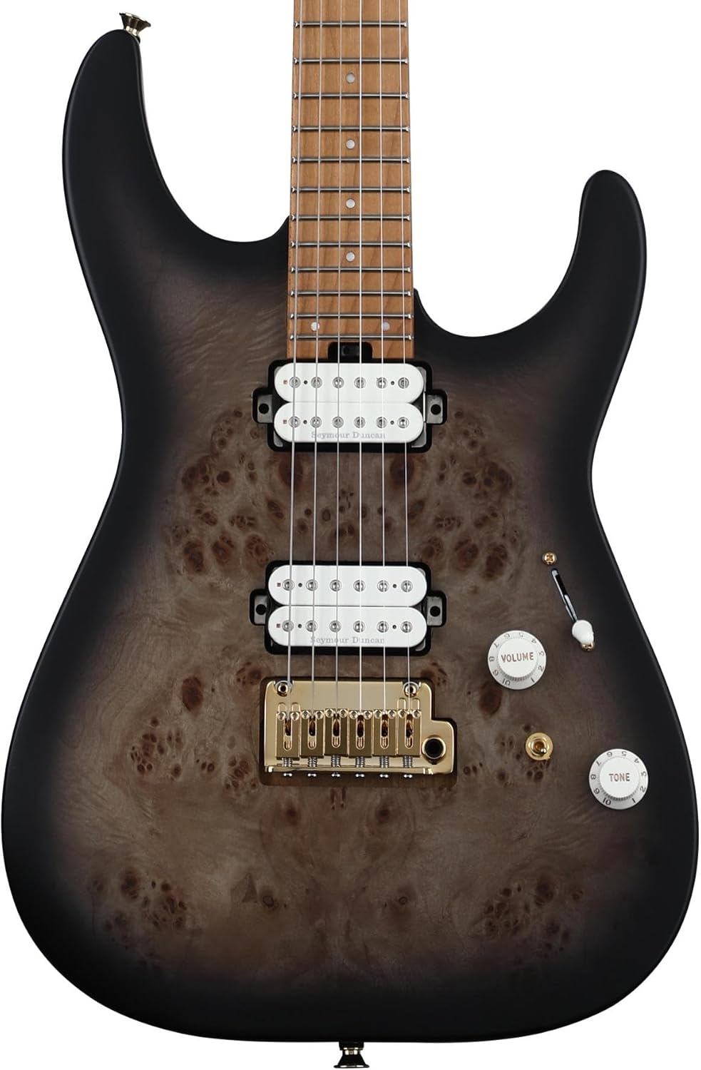 Charvel Pro-Mod DK24 HH 2PT Electric Guitar - Trans Black Burst