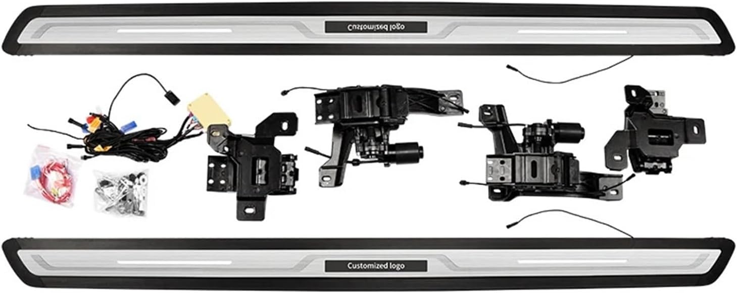 Dazzling Color Light Band Other Exterior Accessories Electric Side Step Compatible For VW Teramont Atlas LED Light Strip Powered Steps