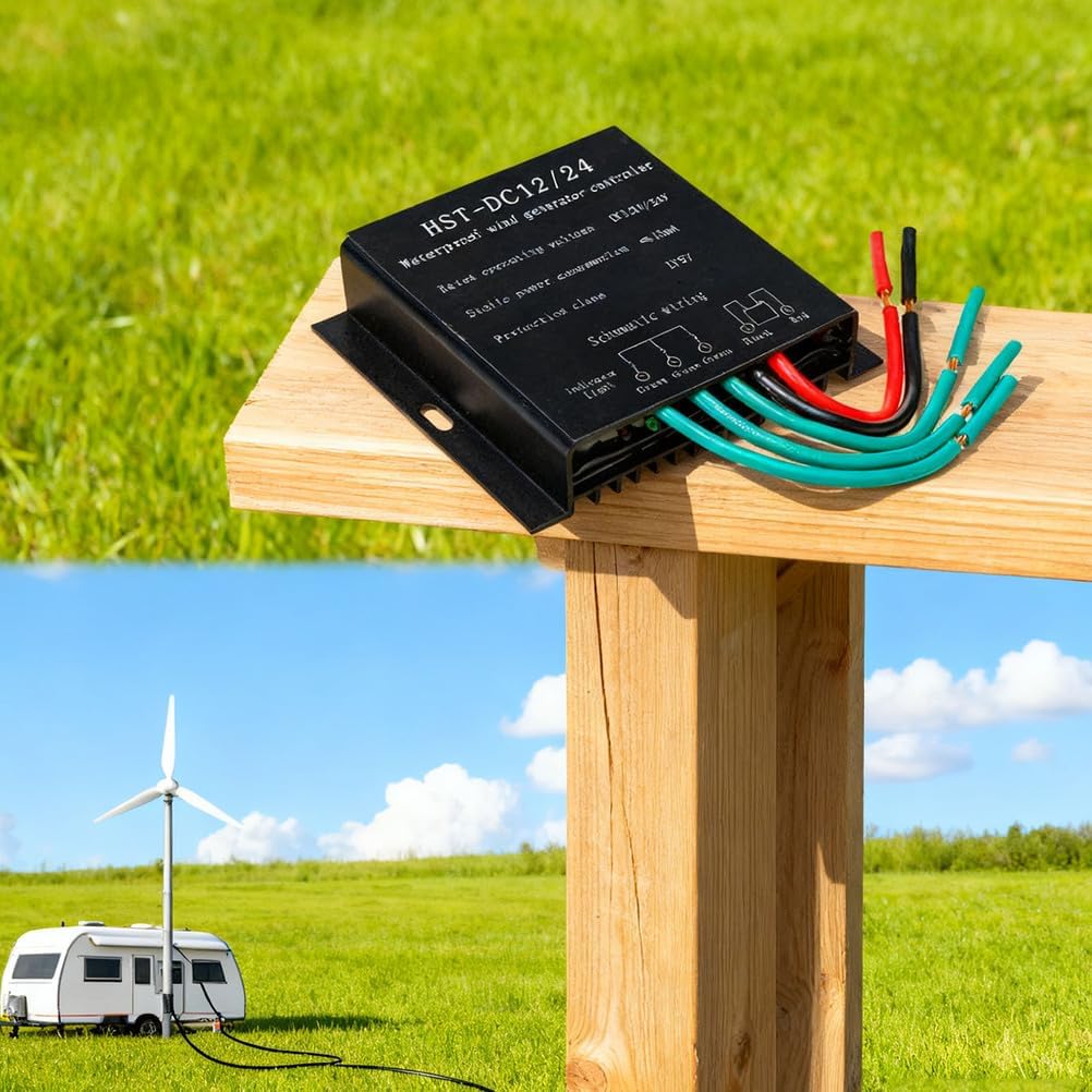 Efficiently 12000W Wind Turbine Charge Controller 12V 24V Auto 48V MPPT Wind Wind Controller for Lithium Battery, Solar Panels Or Wind Generator,12V,12V