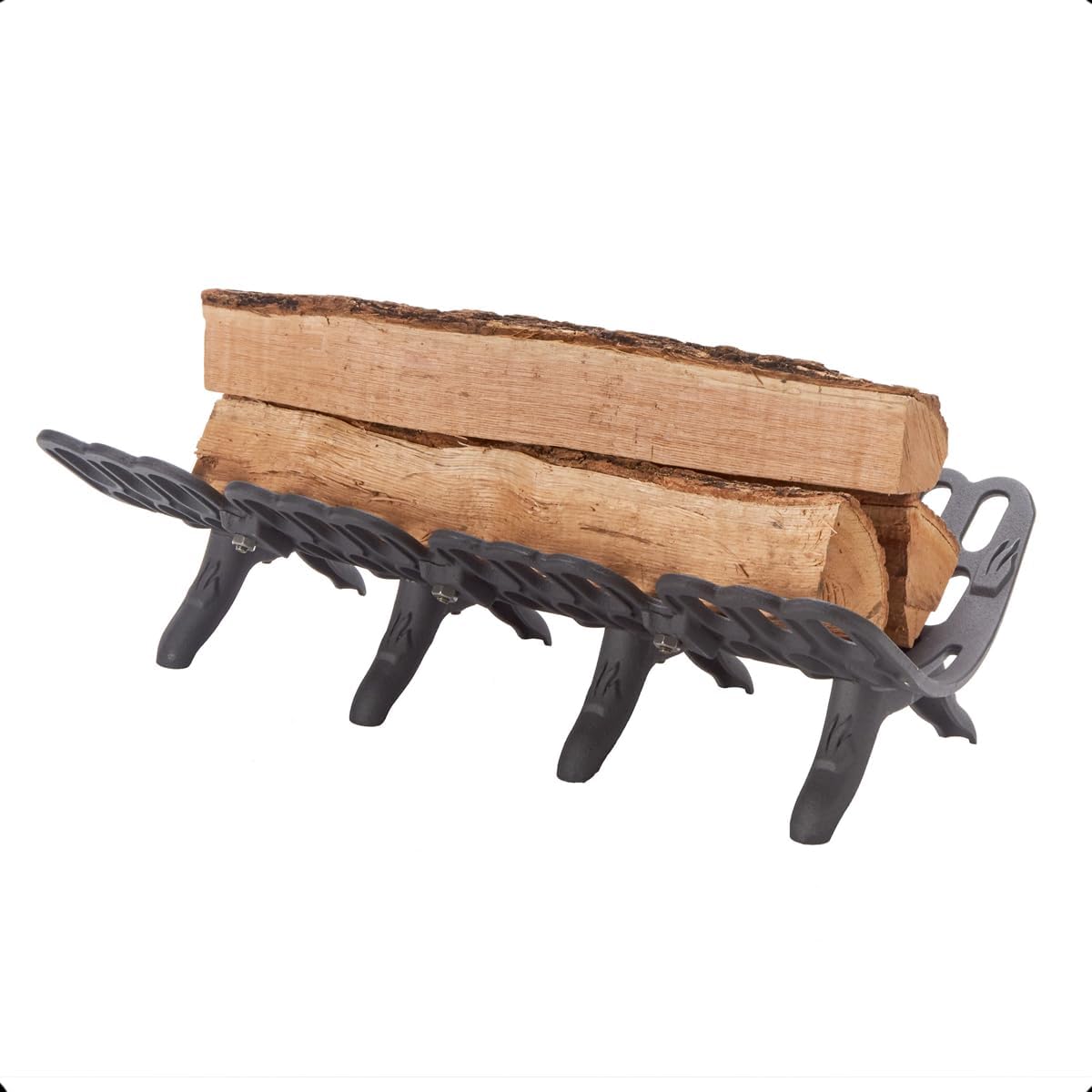 30 inch Fireplace Grate Heavy Duty, Cast Iron Fire Grate - 30