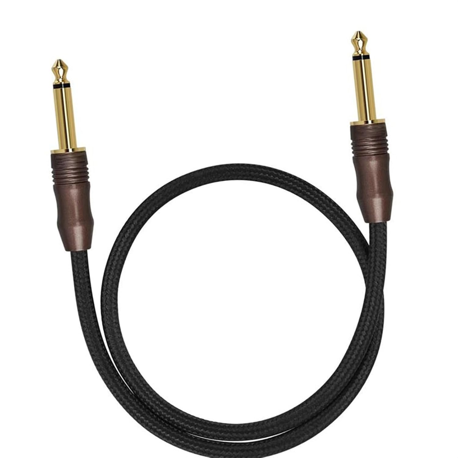 Pro Audio Cable 6.35mm Cable 1/4inch Guitar Cable Male to Male 6.3 Cable Guitar Lead for Electric Guitar Bass Amplifier(8m)