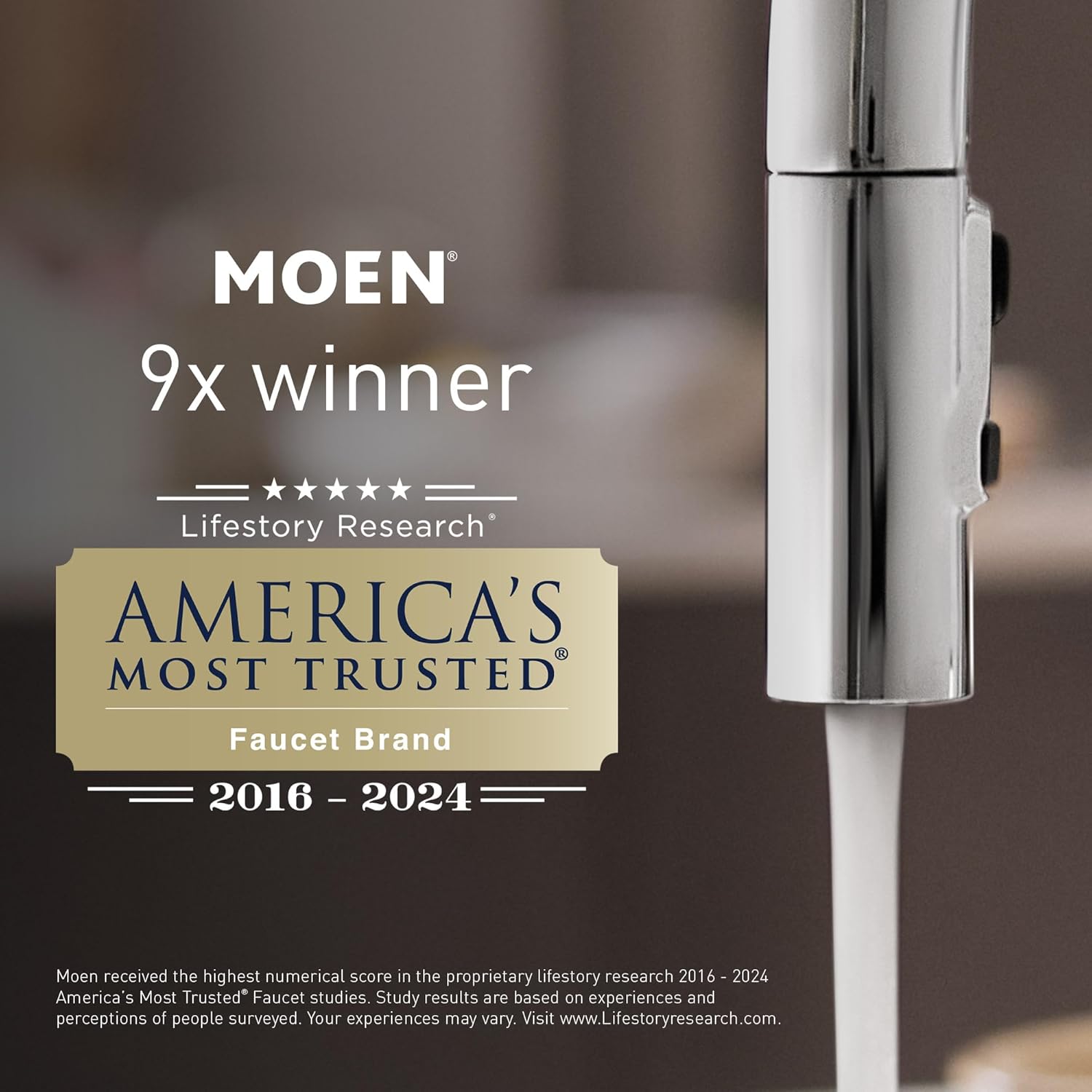 Moen 6399BN Level One-Function Standard Shower Head, 1, Brushed Nickel