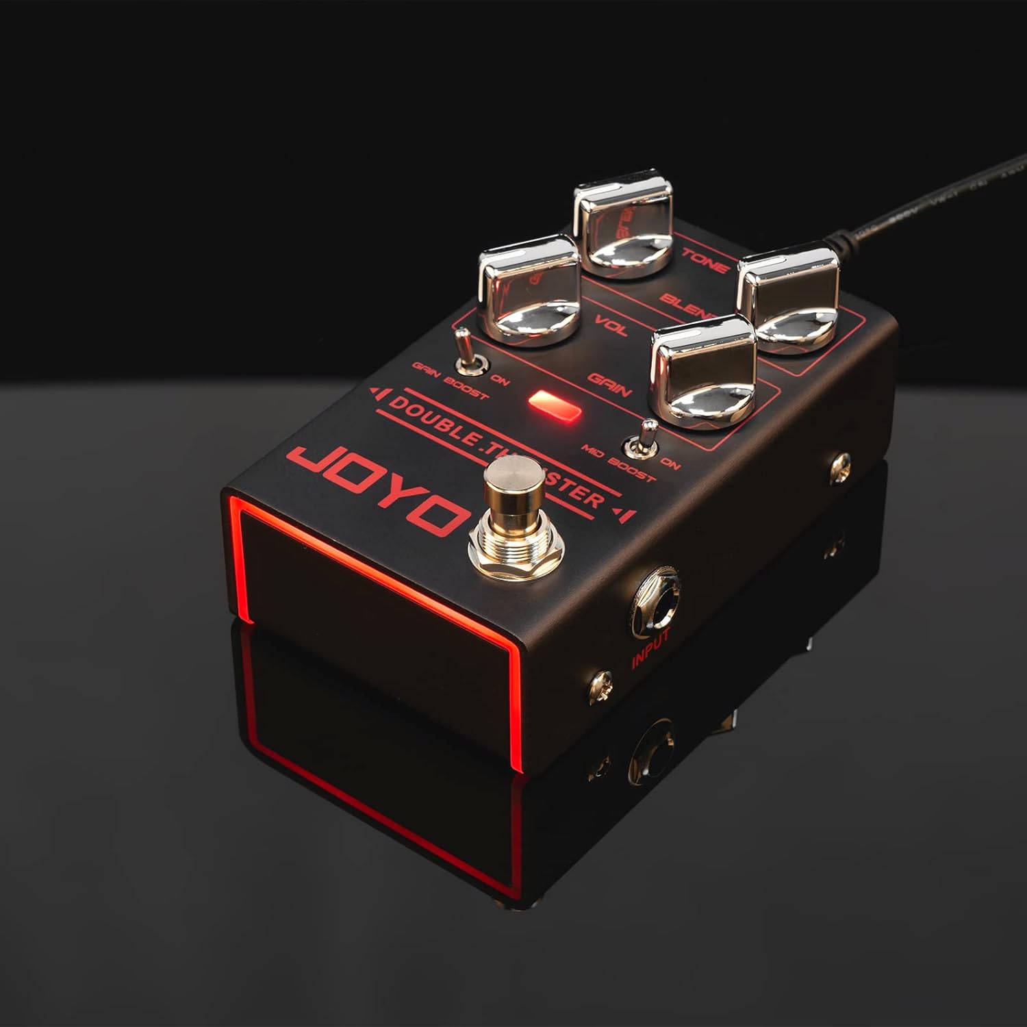 JOYO R-26 Bass Overdrive Amp Simulator Pedal, R-27 Bass Compressor Effect Pedal and R-28 Bass High Gain Overdrive Pedal