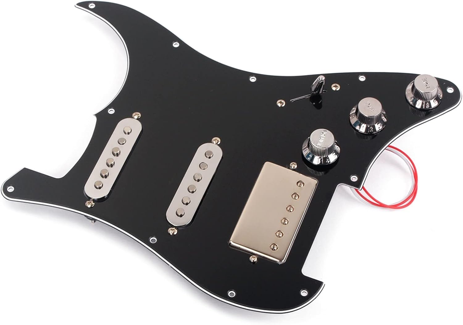 Pickguard Pre-Wired Loaded Alnico 5 Pickup Pick Guard Plate Set for Electric Guitar Accessory