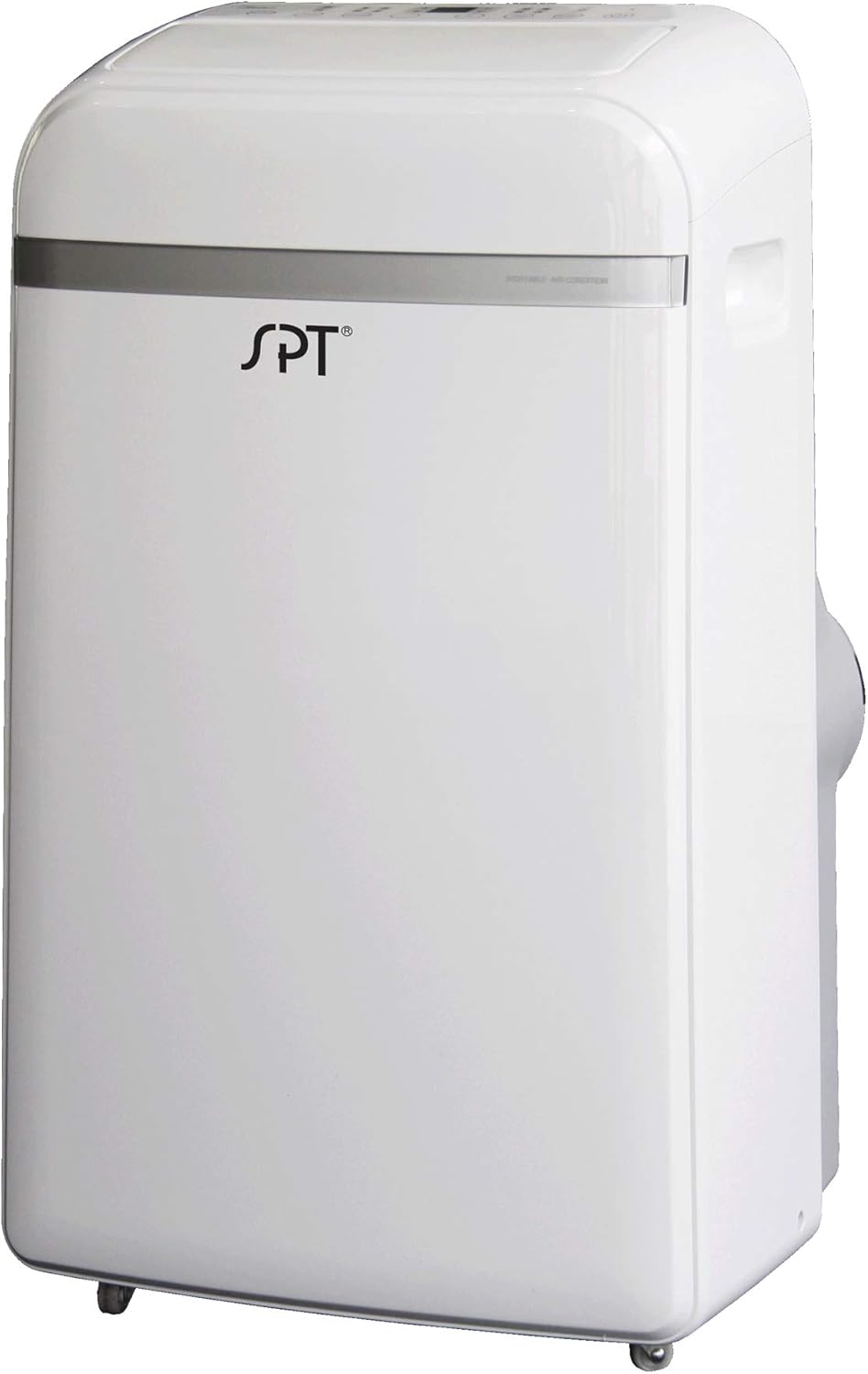 SPT WA-S1005H 13,500BTU Portable Air Conditioner – Cooling & Heating (SACC: 10,000BTU), with Cooling, Heating, Dehumidifying, Fan, White, Remote Control, 24-hr Timer, 18.39