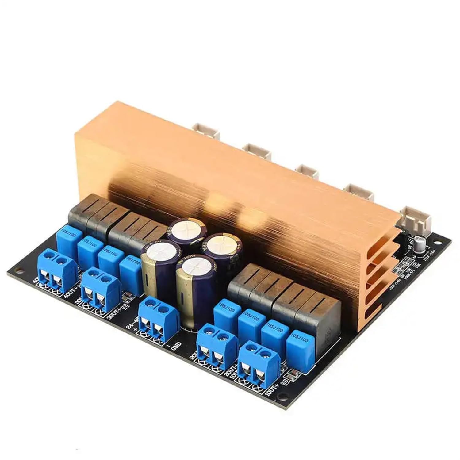 Digital Amplifier Board AMP Module Audio Parts 4-Sound Channel High-Power TPA3255 Class D AMP Board