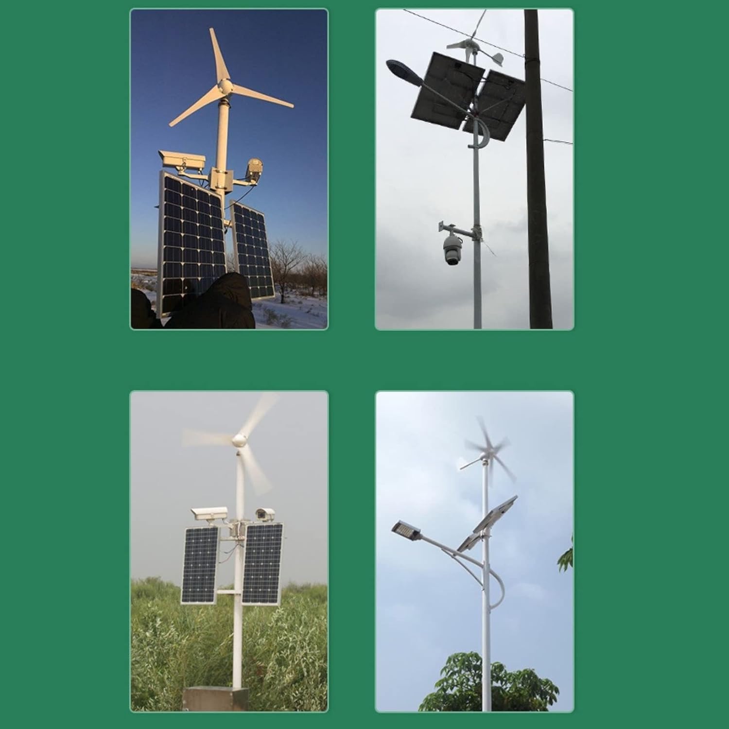 Wind Turbine Generator,24V Wind Turbine Kit,800W Wind Power Generator 3 Blades Auto Adjust Windward Direction Suitable(Not Included Mast)