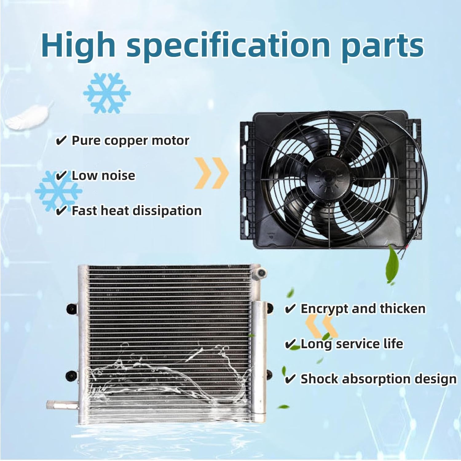 12V roof air conditioner rv ac unit cooling/heating 2-in-1 silent ultra-thin air conditioner for camping vehicles, school buses, buses, trailers, RVs, vans, trucks, etc (12, Volts (DC))