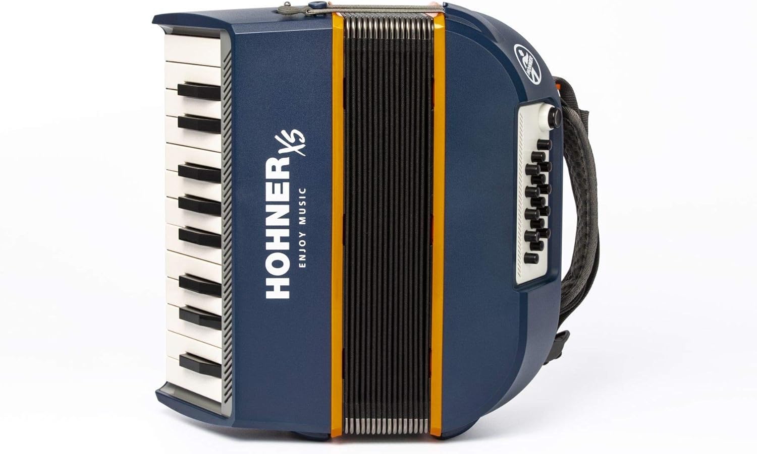 Hohner XS Child Accordion for Children, Blue (+ Bag and Harness)