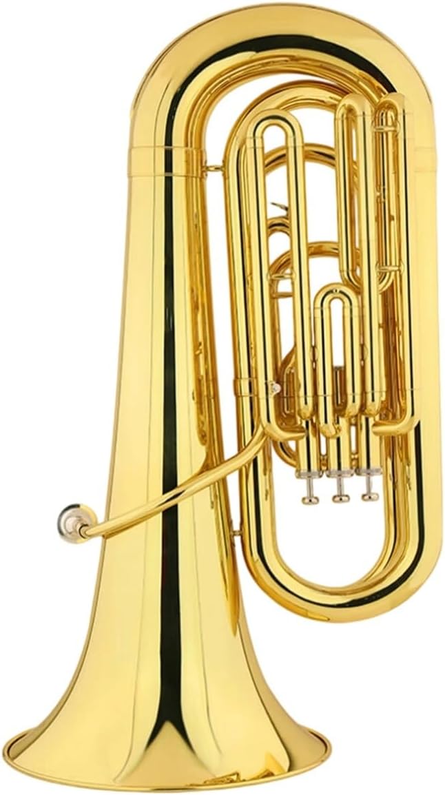 For Beginners The Euphonium B Flat Is A Three Key Large Harp With Upright Lacquered Brass Instruments Euphonium All-brass Instrument