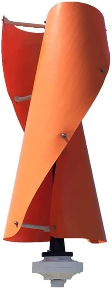 Vertical Wind Turbine Generator 100-400W, 24V/12V Efficient Wind Power System with Charge Controller & Dual Blades, Ideal for Home Energy Solutions