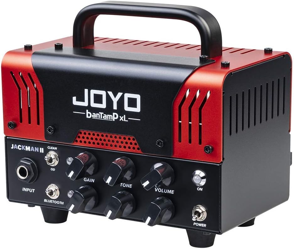 JOYO JACKMAN II Amplifier 20 Watt Hybrid Mini Tube Head Bluetooth BanTamp XL Series with Foot Switch