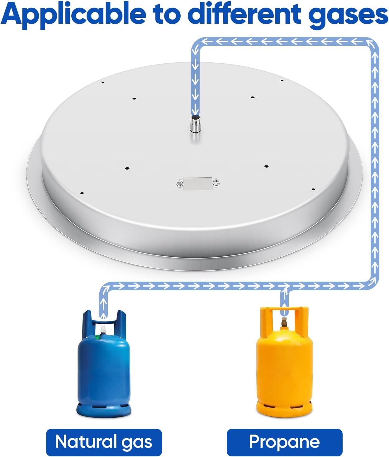 Dollate Drop in Fire Pit Pan KIt 25