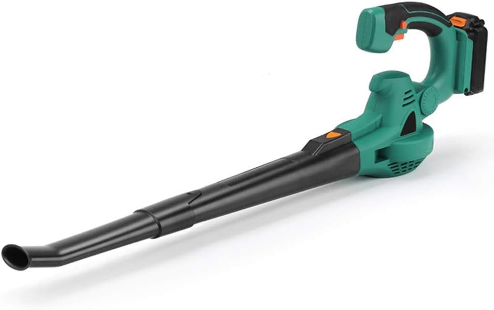 Blowers Convenient Cordless Leaf Blower 20V Lithium-Ion Electric Blower Sweeper Handheld Rechargeable 6-Speeds for Household Garden TDF (Green)