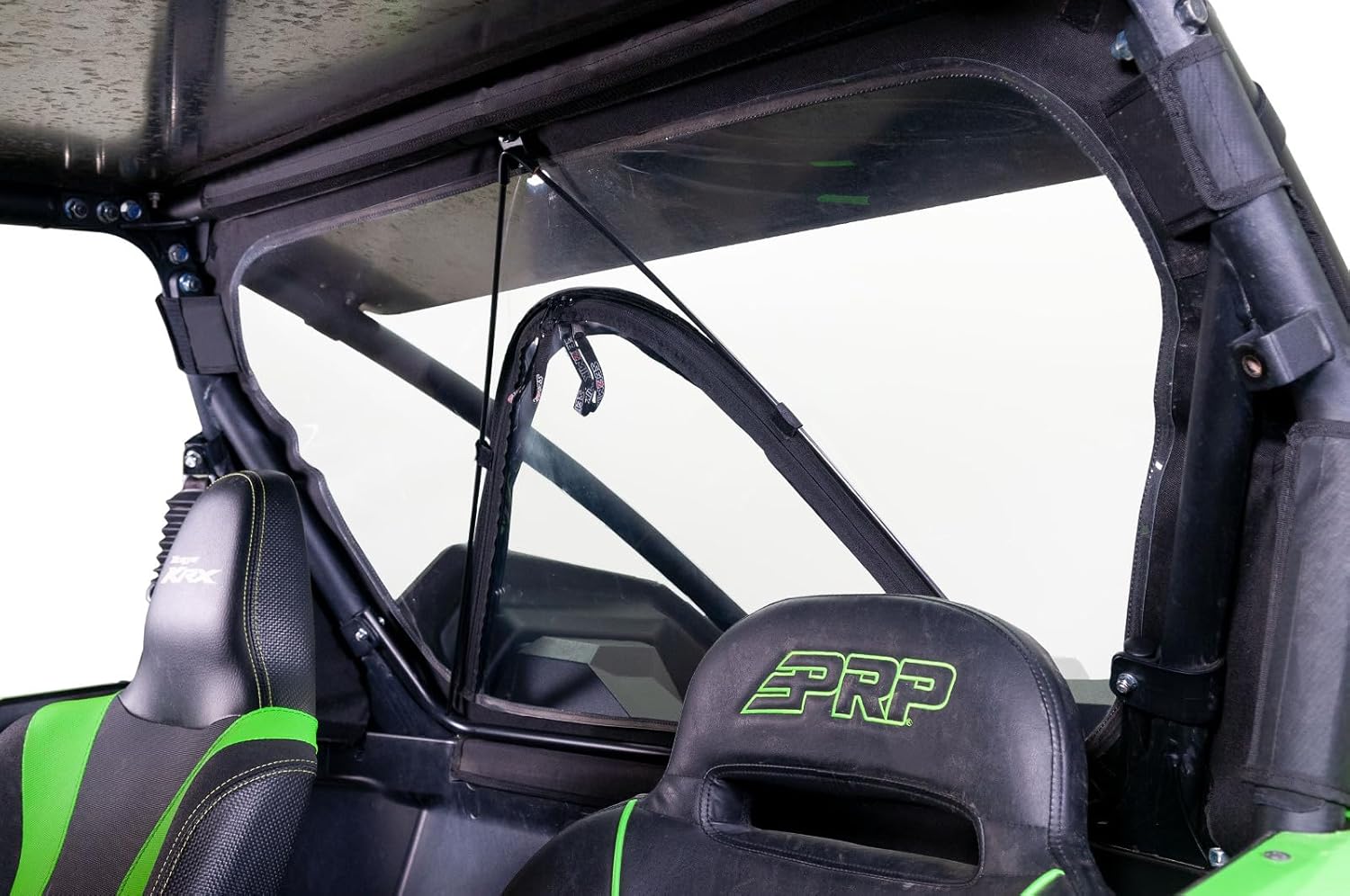 Seizmik UTV Soft Rear Windshield Compatible with Kawasaki KRX 1000 2020-2026 UTV Models | All Terrain Windshield | Side by Side Accessories