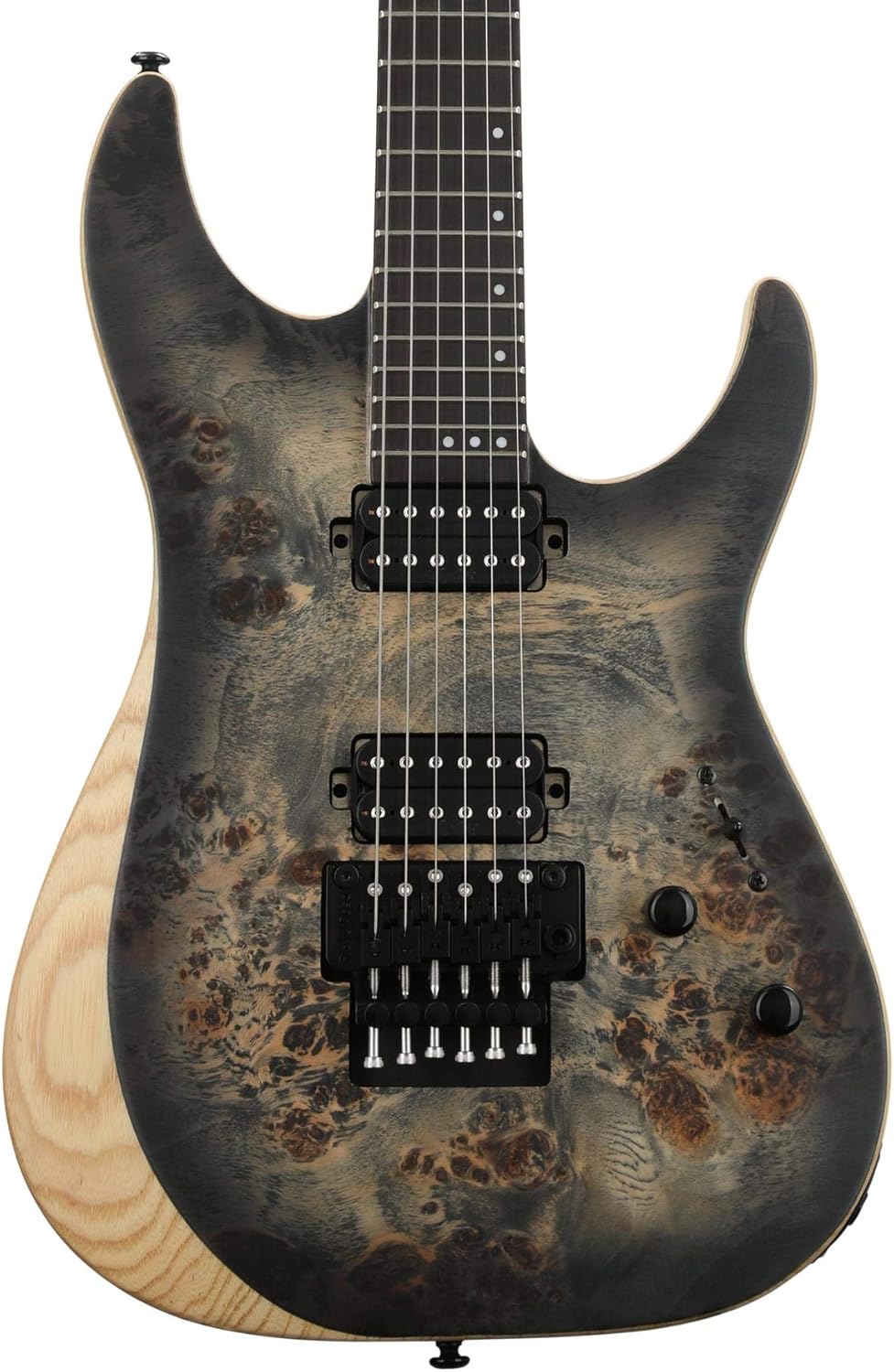 Schecter Reaper-6 FR - Satin Charcoal Burst