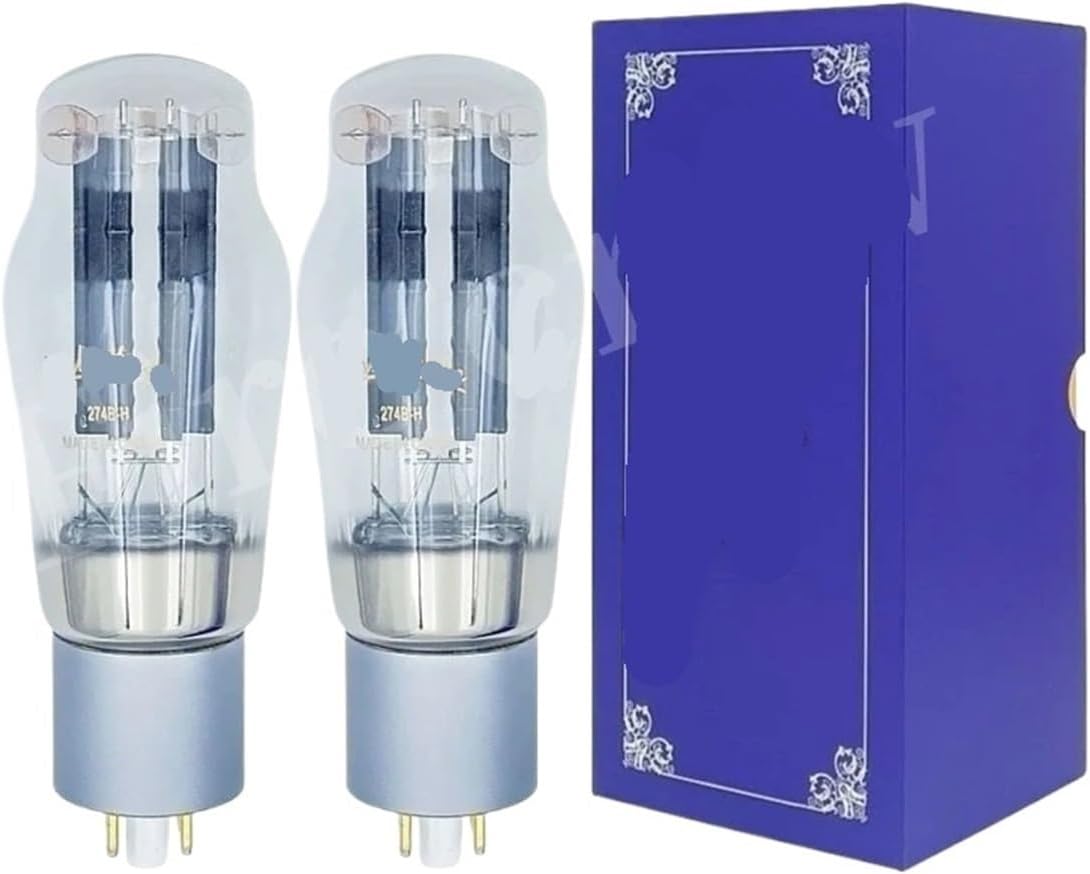274B-H Tube Upgrade 5U4G 274B 5Z3P 5R4 5AR4 GZ34 5Z4P Suitable for HiFi Audio Tube Amplifier DIY(2pcs Matched Pair)