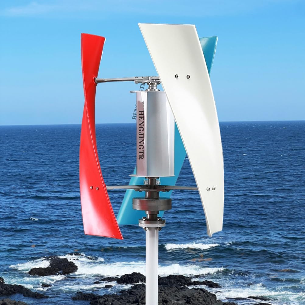 Wind Turbine Generator Maglev +Vertical Axes Wind Turbine with MPPT Controller for Home Street Lighting (10000W,12V 24V 48V)