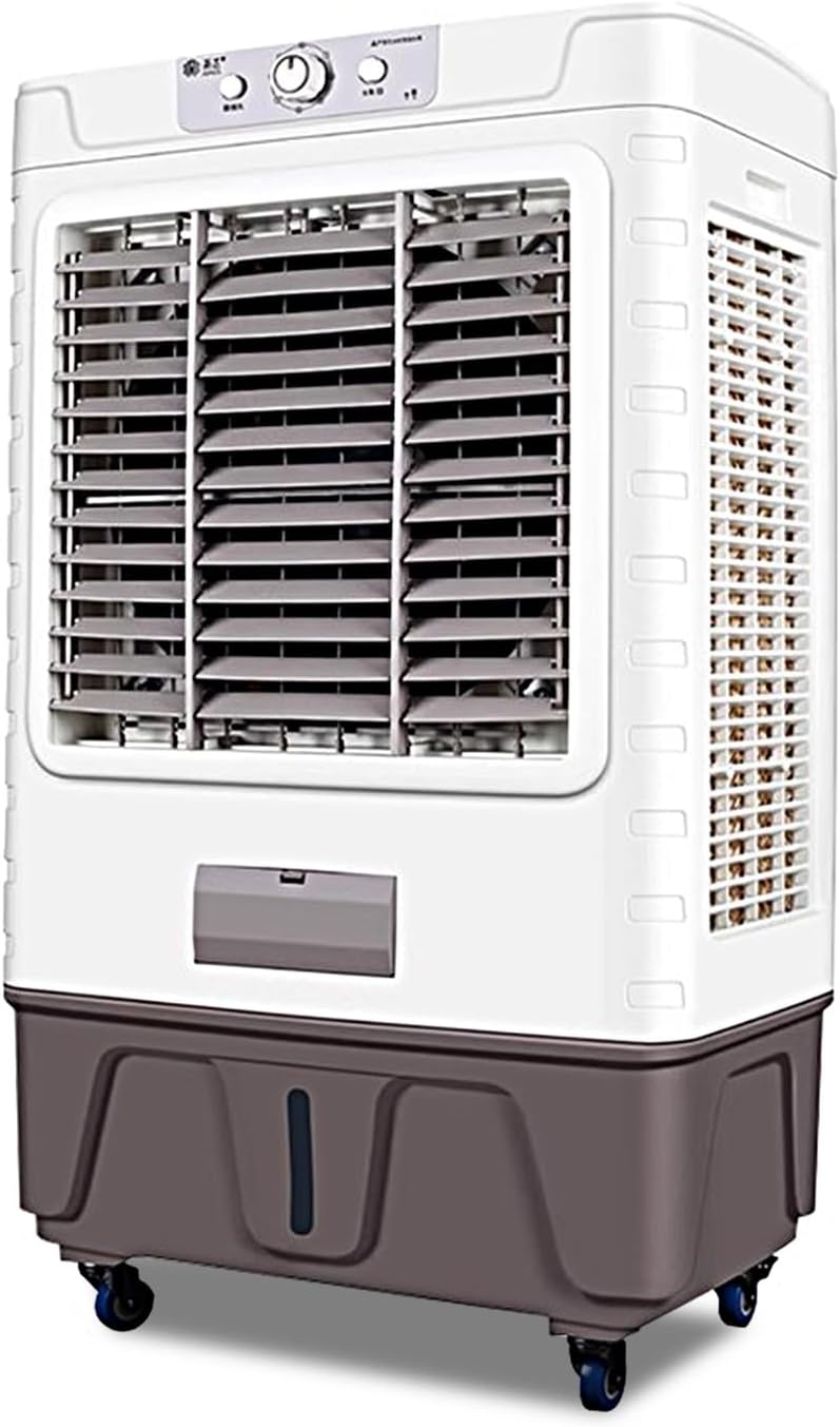 Evaporative Air Cooler portable air conditioners, Fan Cooler with 120° Oscillating, 3 Wind Speeds, 90 L/24 gal Water tank, for Outdoor Indoor Use
