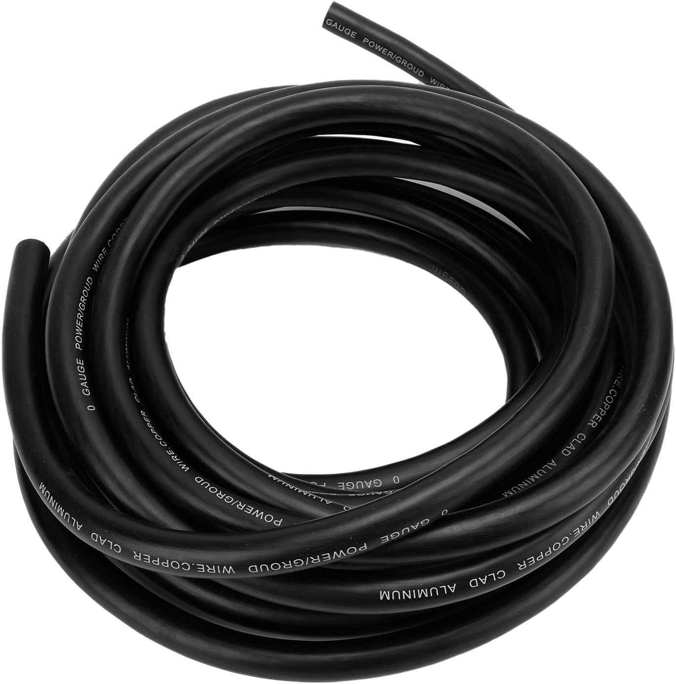 1 Gauge AWG Automotive Wire 25ft, Soft Insulated Copper Wire for Car Amplifiers, Subwoofers, Audio Installation, Grounding, Marine Use with Car Stereo Speaker Cable for RV (B)