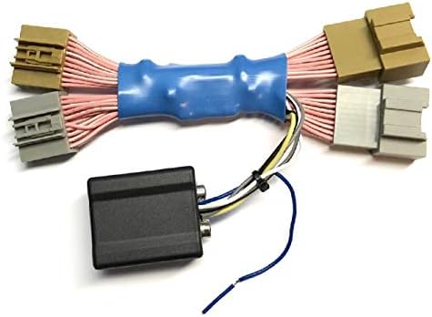 Add A Sub Bass Amplifier Adapter Interface w/Amp Remote Turn On Wire to Factory OEM Car Stereo Radio for Select 2016+ GM GMC Vehicles- No Factory Premium Amp/Bose- Vehicles Listed Below