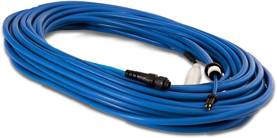 Dolphin Genuine Replacement Part — Durable 131 FT Blue Cable with Swivel for Tangle-Free Operation — 9995748-DIY