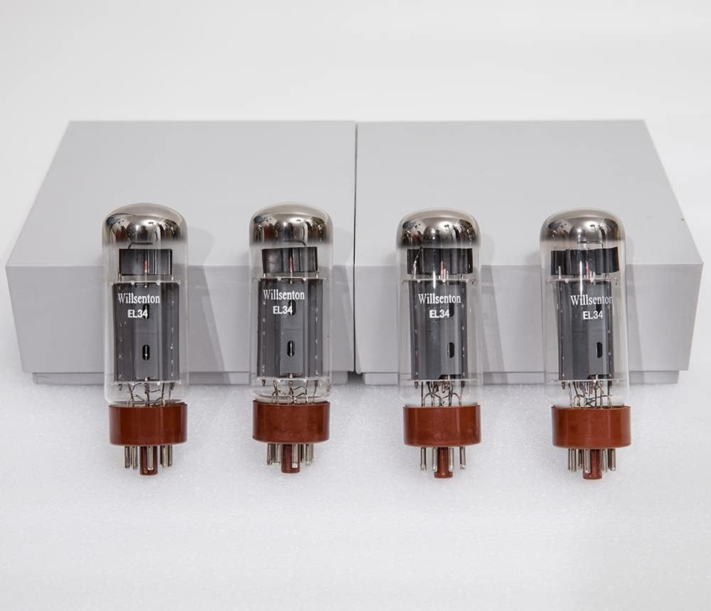 KT88 Valve EL34 Vacuum Tubes for Willsenton R8 Tube Amplifier (Willsenton EL34 Tube x2)