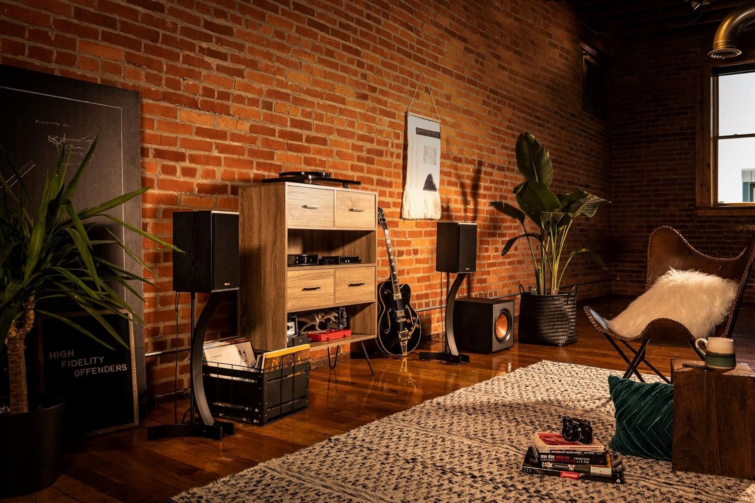 Klipsch R-120SW Subwoofer, Black