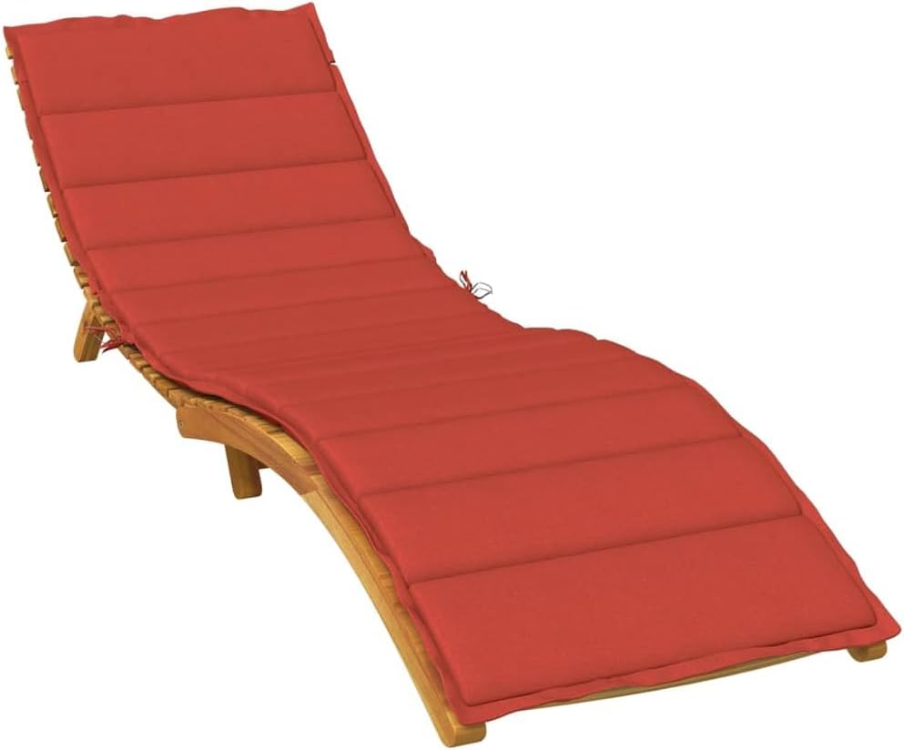 Sun Lounger Cushion Melange Red 78.7
