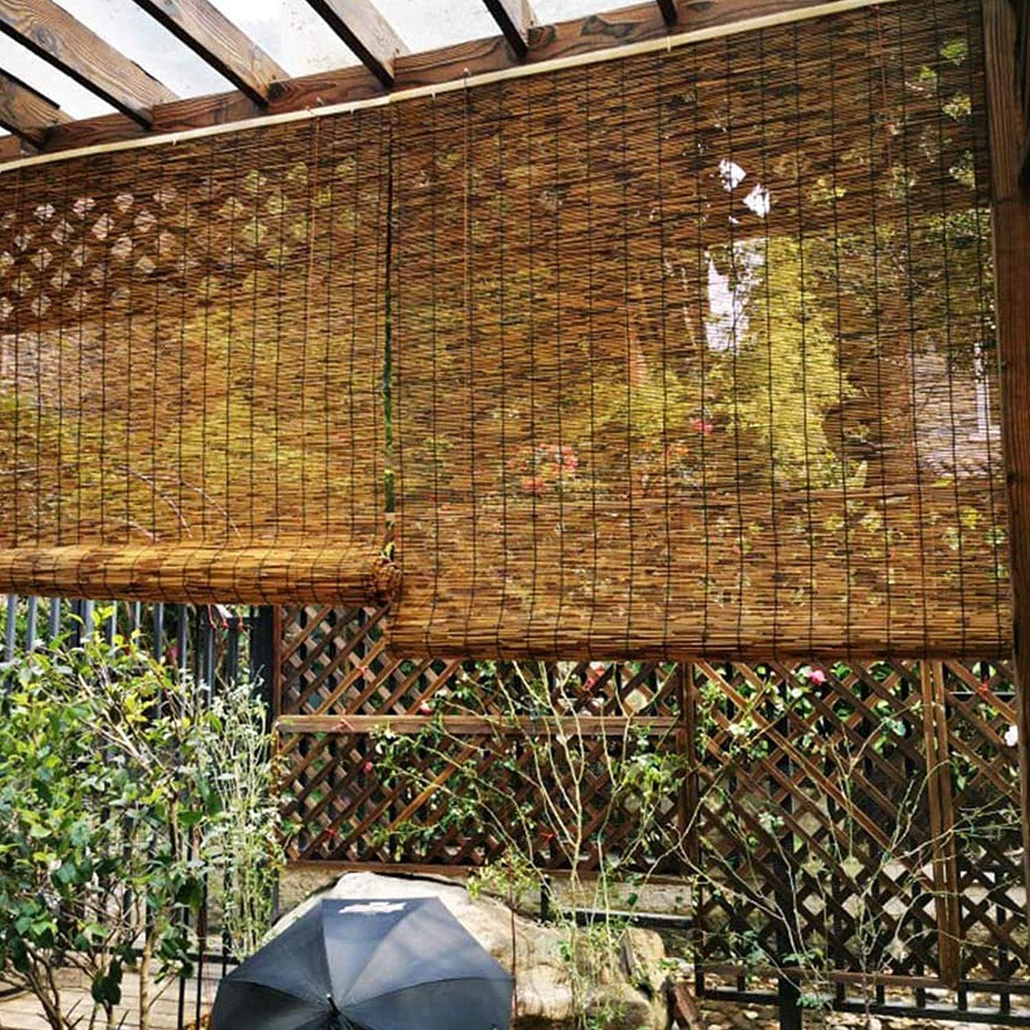 Garden Fire Pit Bowl BBQ Grill Durable Metal Round Garden Camping Patio Outdoor Heating Wood Coal and Charcoal Burning Burner amping 2 in 1 Heating Fire Basket (1M×2.5M)