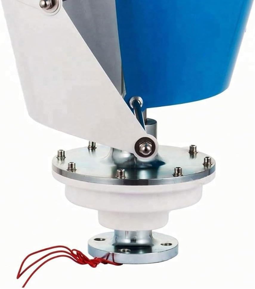 3000 Watt Wind Turbine Generator Kit, 3KW Windmill Generator, 24V 48V 96V 120V Free Energy Generator, Vertical Axis Wind Generator for Home Use(48V)