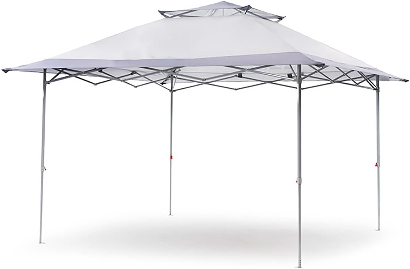12 x 12ft Pop up Canopy Tent, Instant Commercial Heavy Duty Outdoor Market Shelter, Three Gears are Adjustable and can Accommodate 8-10 People