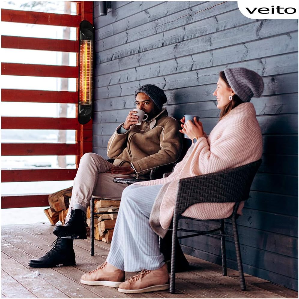 Veito Blade Heaters 1500W (Black)