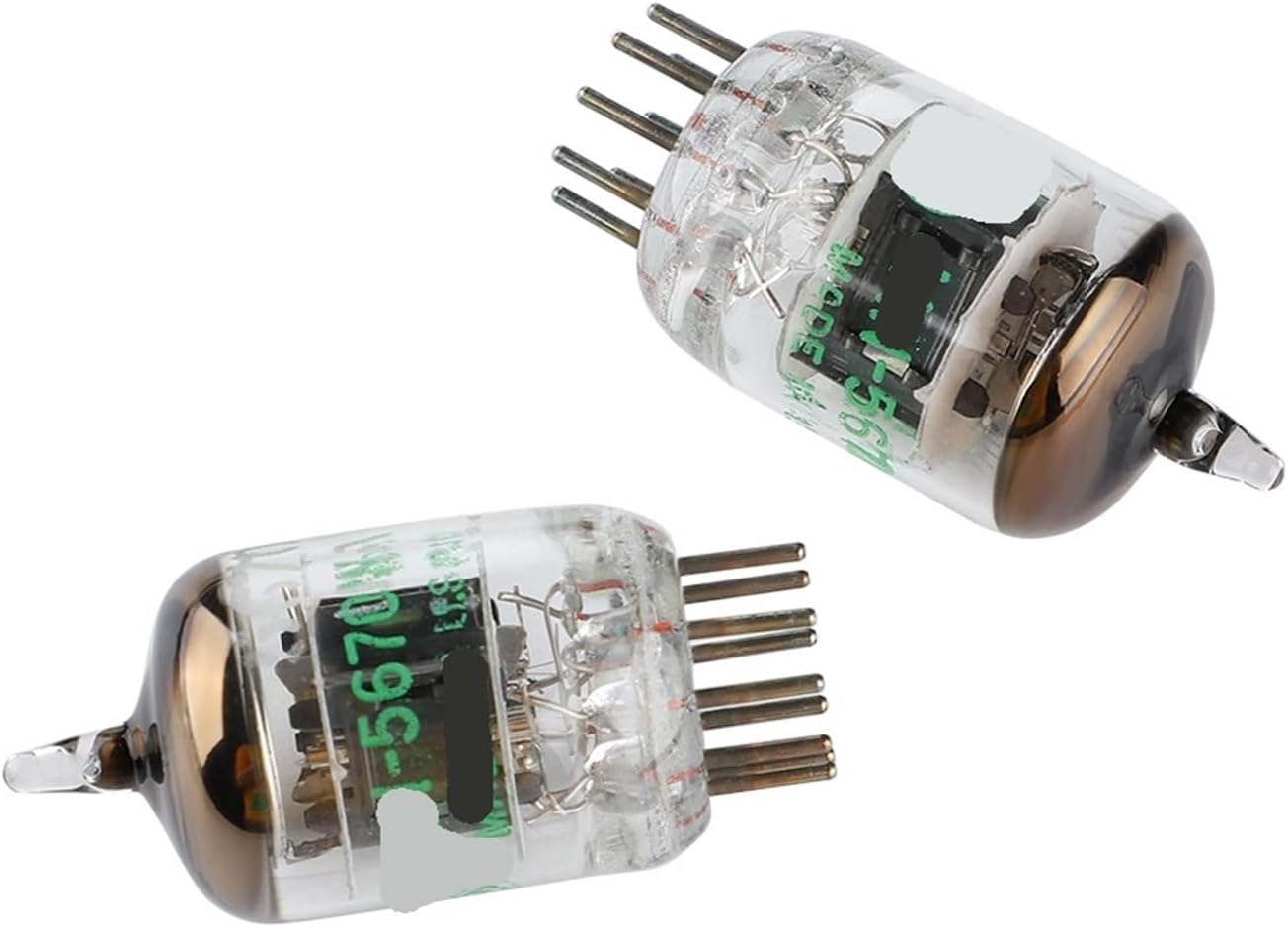 2PCS5670W GE5670 Vacuum Tube Valve Vacuum Tube Upgrade for 6N3/6H3N/396A/2C51/5670 Audio Amplifier