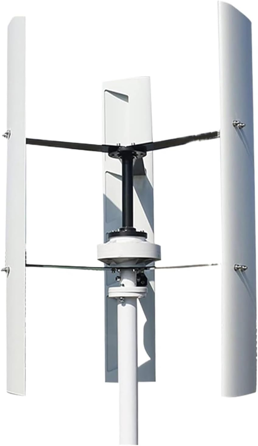 Wind Turbine Generator Kit, Free Energy 10KW Low Noise Vertical Axis Wind Power Turbine nerators 10000W 12V 24V 48V AC Windmill Fan for Home Farm Seashore for Hybrid Solar Wind System(48V)