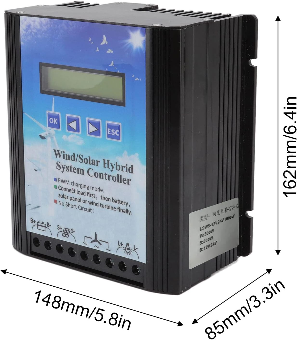 Wind Solar Hybrid Controller Efficiently Controls Wind Turbines and Solar Modules for Off Grid Systems