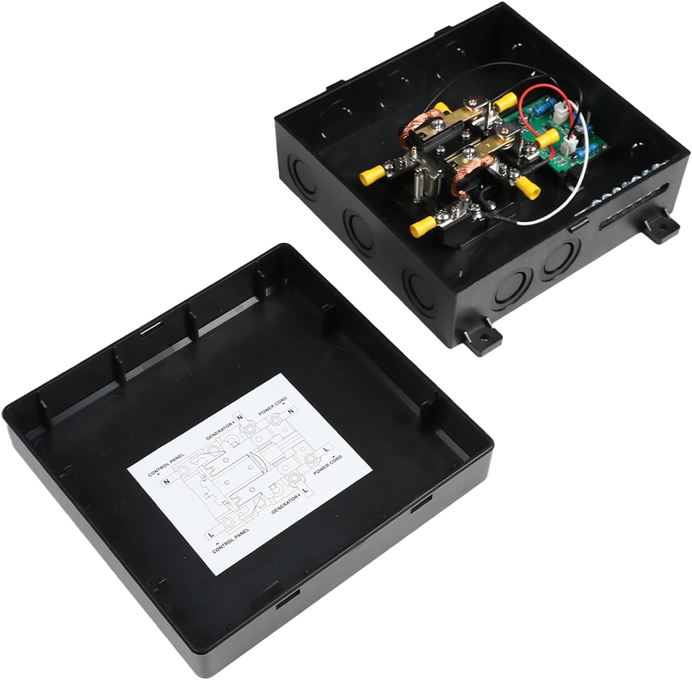 Renogy 12V 2000W Pure Sine Wave Inverter Bundle with Transfer Switch