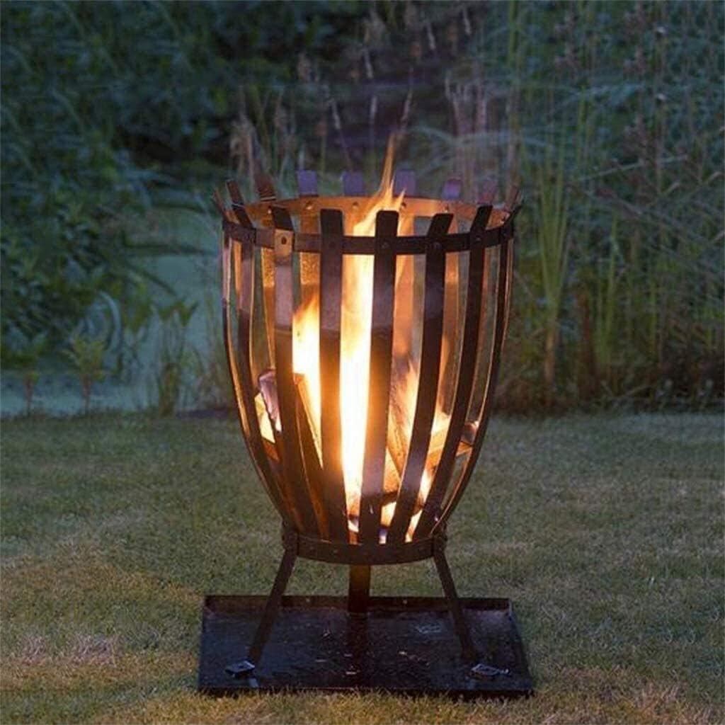 Fire Pits Outdoor Wood Burning Outdoor Fire Large Bonfire Wood Burning Patio Coal Grill Firepit