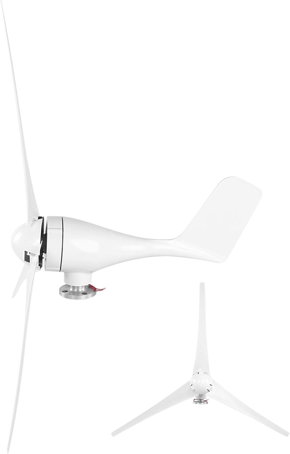 Hyuduo Wind Generator, 800W 5 Blade Small Wind for Marine Home Charging, Garden Street Lights,Dynamo (12V)