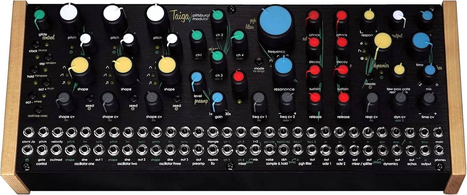 Pittsburgh Modular Taiga Semi-modular Paraphonic Synthesizer