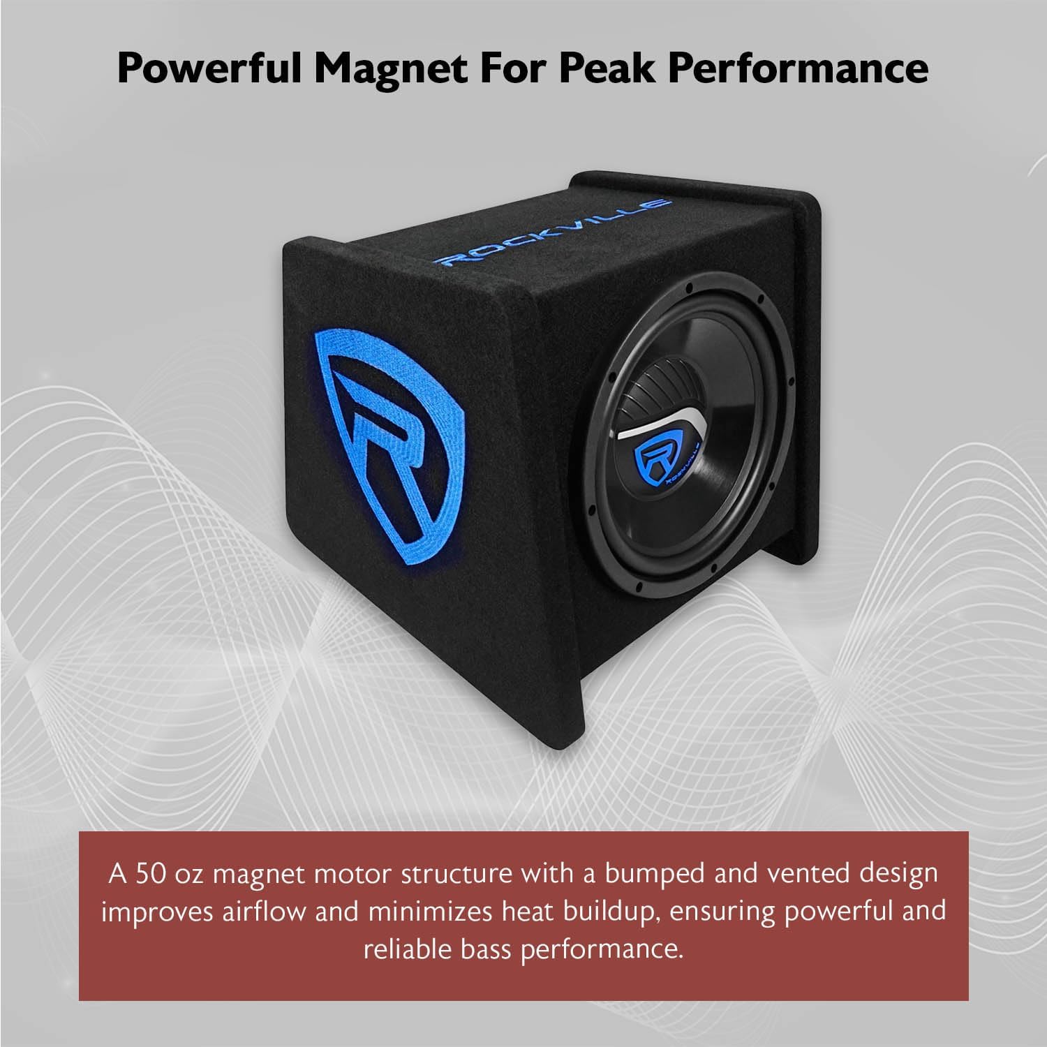 Rockville RV10.1D 500W 10