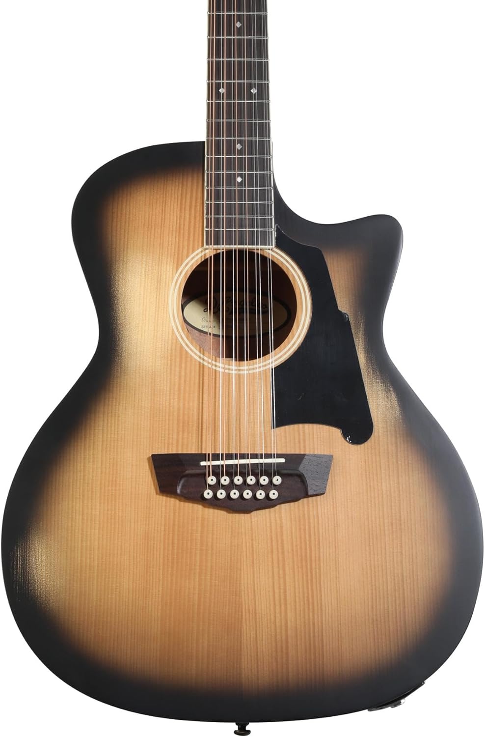 D'Angelico Premier Fulton 12-string Acoustic-electric Guitar - Aged Burst