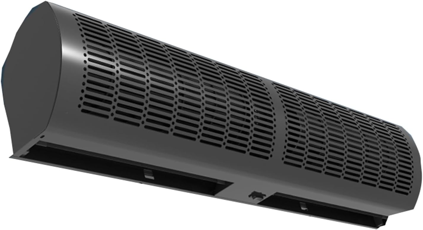 23-inch, 35-inch, 39-inch Black Commercial Silent Air Curtain Machine, Strong Ventilation, Protect The Fresh Air Indoors(100cm(39.3inch))