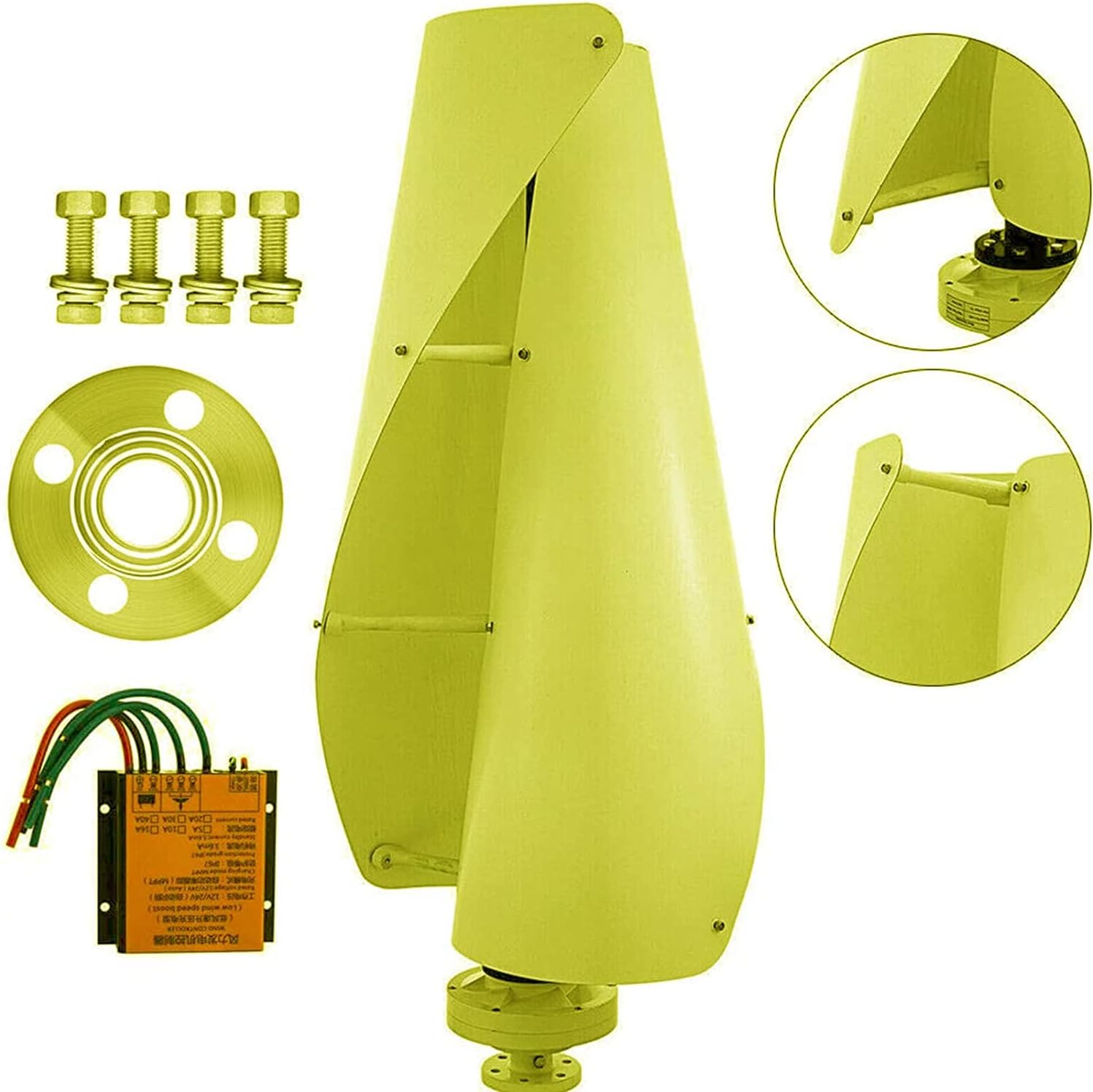 12000W Type Wind Turbine Generator 12 V / 24 V /48V/220V Wind Turbine Generator Kit + Charge Controller Windmill Energy