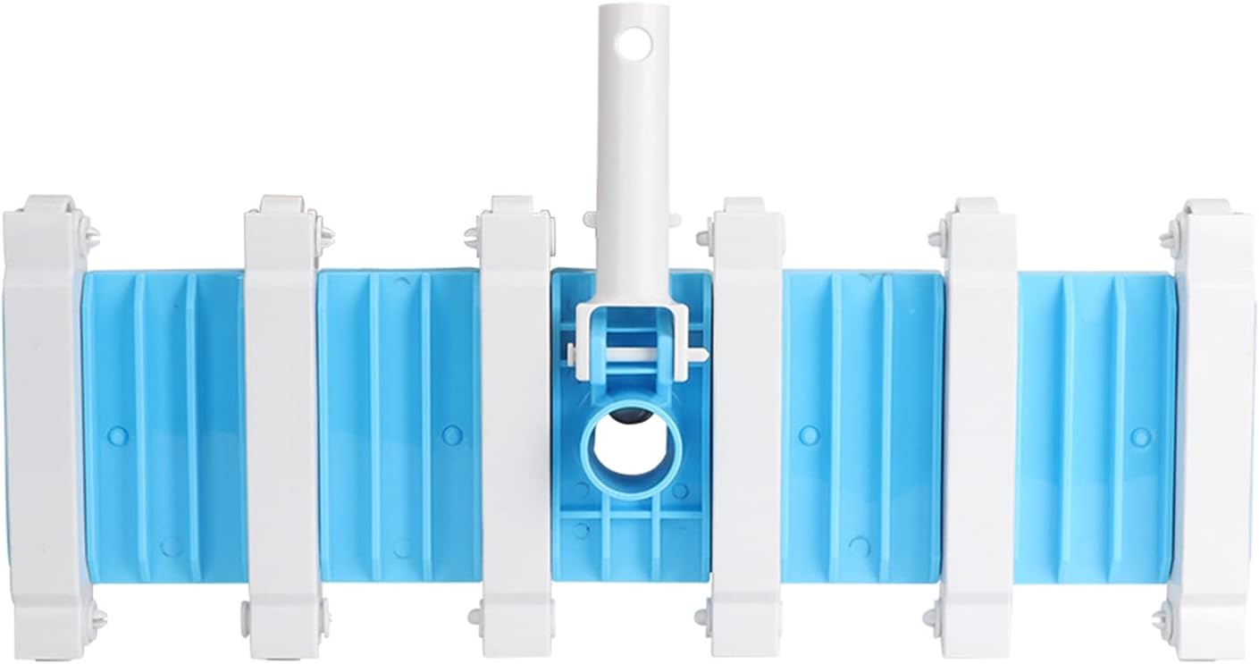 Swimming Pool Dirt Suction Vacuum Head, Replacement Cleaner Tool, 19 Inch - Durable Plastic Build, Compatible with Suction Machines, Ideal for Pools and Spas