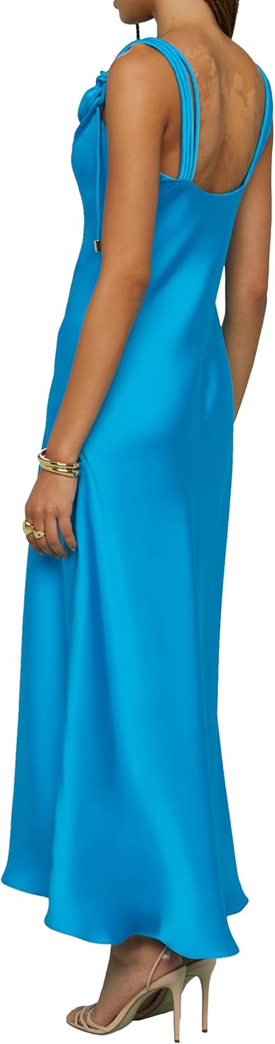 AMUR Women's Liza Pleated Midi Dress