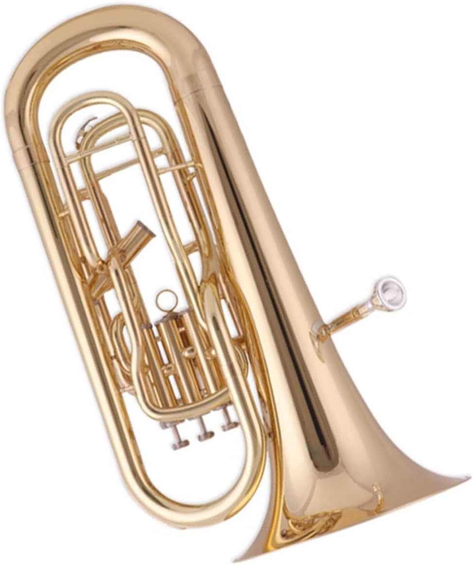 Euphonium Bb Side Four Key Beginner Professional Lacquered Brass Instrument Euphonium All-brass Instrument
